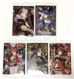 ウマ娘 カ－ド 第1〜7Rフルコンプスケッチブック、フラット