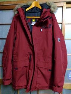 美品JACKWOLFSKIN JPCOLDBAYCOATダウンコートフード脱着可