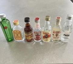 ウォッカ ラム ジン タンカレー No10 旧ボトル ミニボトル 7本