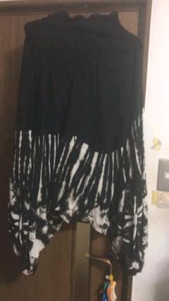 タイダイ サルエル サロペット