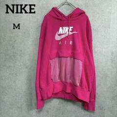 NIKE ナイキ　フーディ パーカー ビッグロゴ メッシュポケット　M