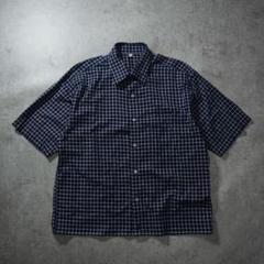 old uniqlo チェック 短丈 シャツ ボックスシルエット old uniqlo 短丈 チェックシャツ ボックスシルエット シティー