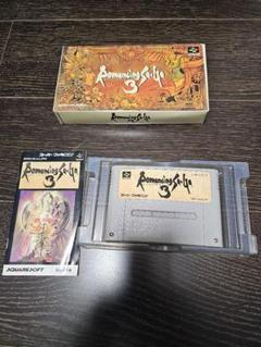 説明書付き美品　Romancing SaGa 3 スーパーファミコン