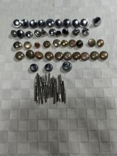ロレックスリューズ3+時計用リューズ各種40+巻真15本合計58