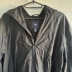 GAP ダークグレー メルトンジャケット Gap ダークグレー フード付きジャケット - メルカリ