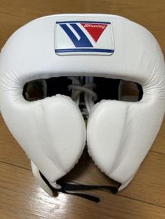 値下げ交渉可！新品　ウイニングWinning ヘッドギア Mサイズ ホワイト ウイニングwinningヘッドギアMサイズ ホワイト 新品未使用未開封