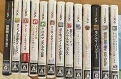 ニンテンドー3DS ソフト まとめ売り 13本