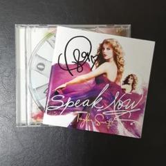 テイラースウィフト直筆サイン入りCD