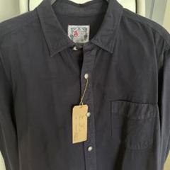 新品　rough and swell 長袖シャツ Lネイビー STIFF & Co. Inc. 長袖シャツ ネイビー L - メルカリ