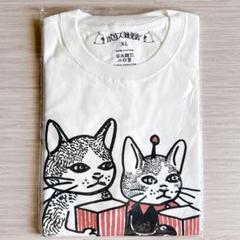 ヒグチユウコ Tシャツ ポップコーンおかわり XLサイズ ボリス