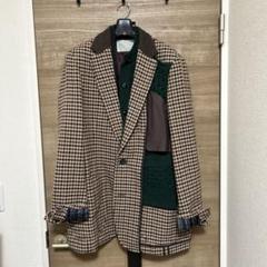 kolor ドッキングジャケット テーラードジャケット 22aw