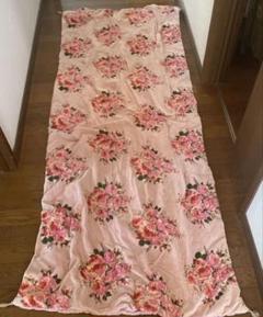en fil d'Indienne マルチキルトカバー 薔薇 ピンク
