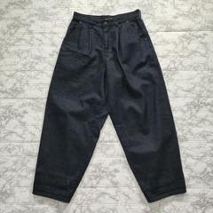 LAD MUSICIAN WIDE BAGGY DENIM PANTS 42