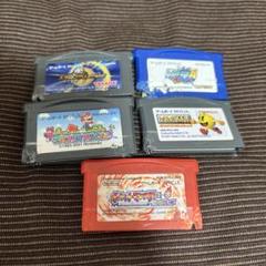 ゲームボーイアドバンス ソフト5点セット（ジャンク品）