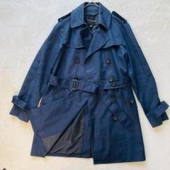 COACH トレンチコート XS ブラック 極美品》COACH トレンチコート ロング黒 xs