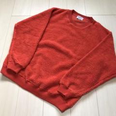 フリークスストア ボアジャケット ビッグシルエット Lサイズ オレンジ メンズ