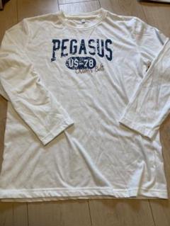 白　長袖Tシャツ　160