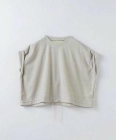 新品未使用　ROKU シアーボーダーtシャツ 6(ROKU)＞コットンナイロン シアーボーダーTシャツ