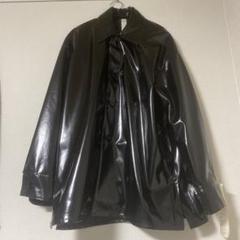 SHINYAKOZUKAブラックフェイクレザージャケット 60752952_b_01_215.jpg