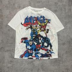 【MARVEL公式】AVENGERSヒーロー集合Tシャツのサムネイル