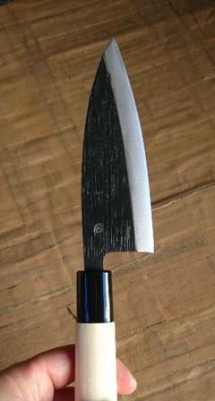 釣り好きに大人気❗切れ味最高❕【新品】魚包丁 小出刃包丁 4寸 青紙二号鋼 手打