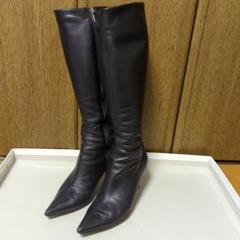 □DIANA□ダイアナ ロングレザーブーツ レザーフィット - メルカリ