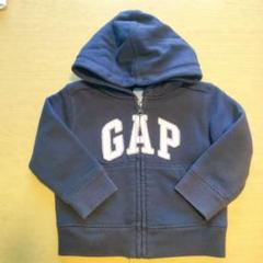 baby Gap 80cm〜90cm 裏起毛 パーカー ネイビー