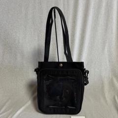 推し活 バッグ レディース ショルダーバッグ トート ブラック 美品