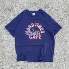 希少！90s hard rock cafe オマージュ　企業　メッセージtee