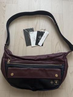 ★格安★PORTER インターナショナルショルダーバッグ ワインレッド