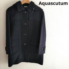 アクアスキュータムの正統派ウールピーコート美品M 楽天市場】◇Aquascutum アクアスキュータム◇定価 176,000円