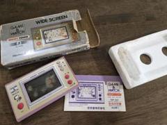 任天堂スヌーピー　テニス　ワイドスクリーン　ゲームウォッチ
