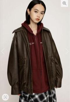 ジャケット・アウター SLY AGING F/LEATHER FLIGHT JK 2025年最新】aging f/leather flightの人気アイテム - メルカリ