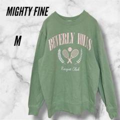 Mighty Fine◇マイティファイン　スウェット トレーナー　レトロ　裏起毛