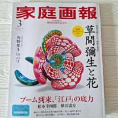 家庭画報 2025年3月号 草間弥生　創刊68周年記念号ポストカード付きのサムネイル