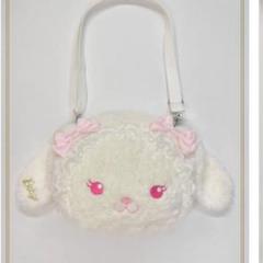 【新品】うさくみゃちゃんのおかおBag バッグ　白 ホワイト