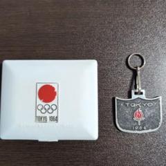 【美品・箱付き】コーチ／1964年 東京オリンピック記念 キーリング 美品・箱付き】コーチ／1964年 東京オリンピック記念 キーリング