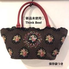 ⭐︎新品未使用⭐︎ Think Bee! ハンドバッグ トートバッグ 薔薇