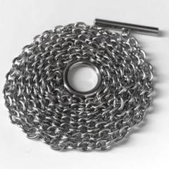 マンテルネックレス　丸型　チェーンネックレス　3mm 【40cm〜60cm】