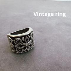 【J566】ヴィンテージ　スターリングシルバー製　リング　14.5号