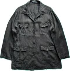 80s 90s ARMANDO CALO linen safari jacket