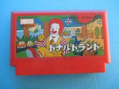 ファミコンソフト　ドナルドランド (箱説あり) ドナルドランド ファミコン 箱説付き テレビゲーム