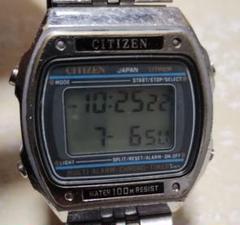 FREEWAY CITIZEN シチズン デジタル腕時計 黒 ヴィンテージ 美品 CITIZEN - CITIZEN デジタル腕時計 ブラック シンプルデザイン