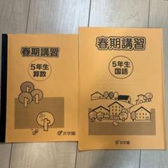 2024年度浜学園小5春期講習と過去の算数 2024年度 小5 浜学園 【NEW】算数 Vクラス 復習テスト 1年分