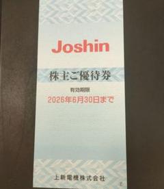 上新電機 株主優待券 2万円分 【匿名配送】 上新電機 株主優待券20,000円分 - ショッピング送料 無料