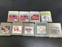 ゲームボーイ8本ゲームボーイカラーソフト1本まとめ売り【ジャンク品】