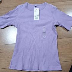 UNIQLO KIDS パープル Tシャツ 140