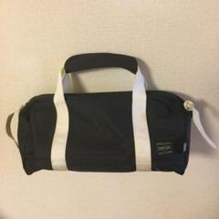 【値下】ヘッドポーター HEAD PORTER シャチ ロールボストン 白×黒