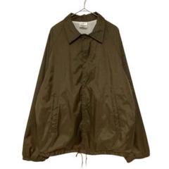 80s 90s USA製AUBURN ナイロン コーチジャケットM ブラウン 80s 90s USA製AUBURN ナイロン コーチジャケットM ブラウン