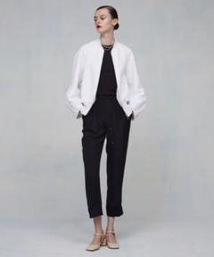 ドゥロワー　ブルゾン　ジャケット　シルク　ネイビー　2017AW 2025年最新】Drawer レディース ジャンパー・ブルゾンの人気